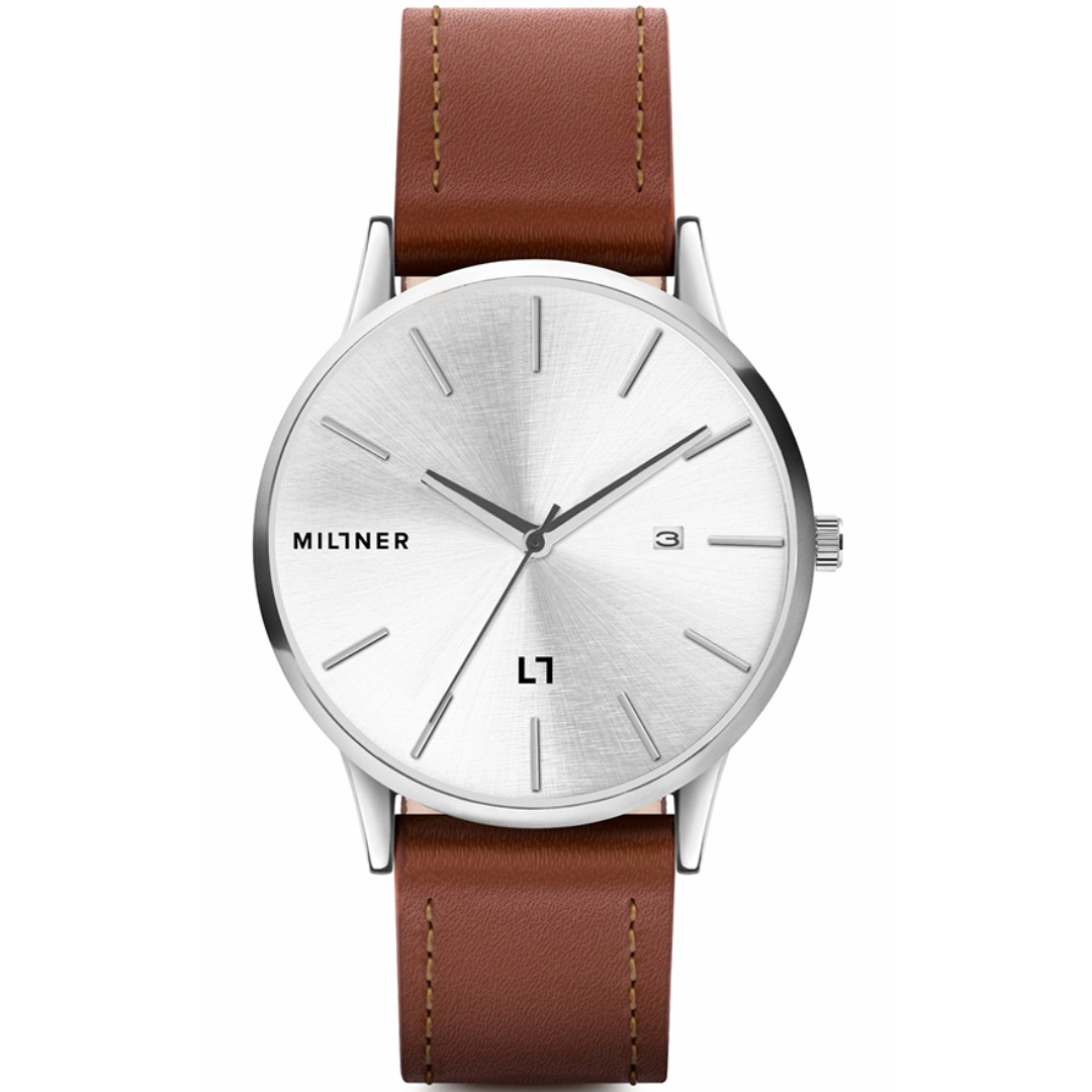 Millner Uhr 0010509 Rodney Unisex Silber-chronolounge