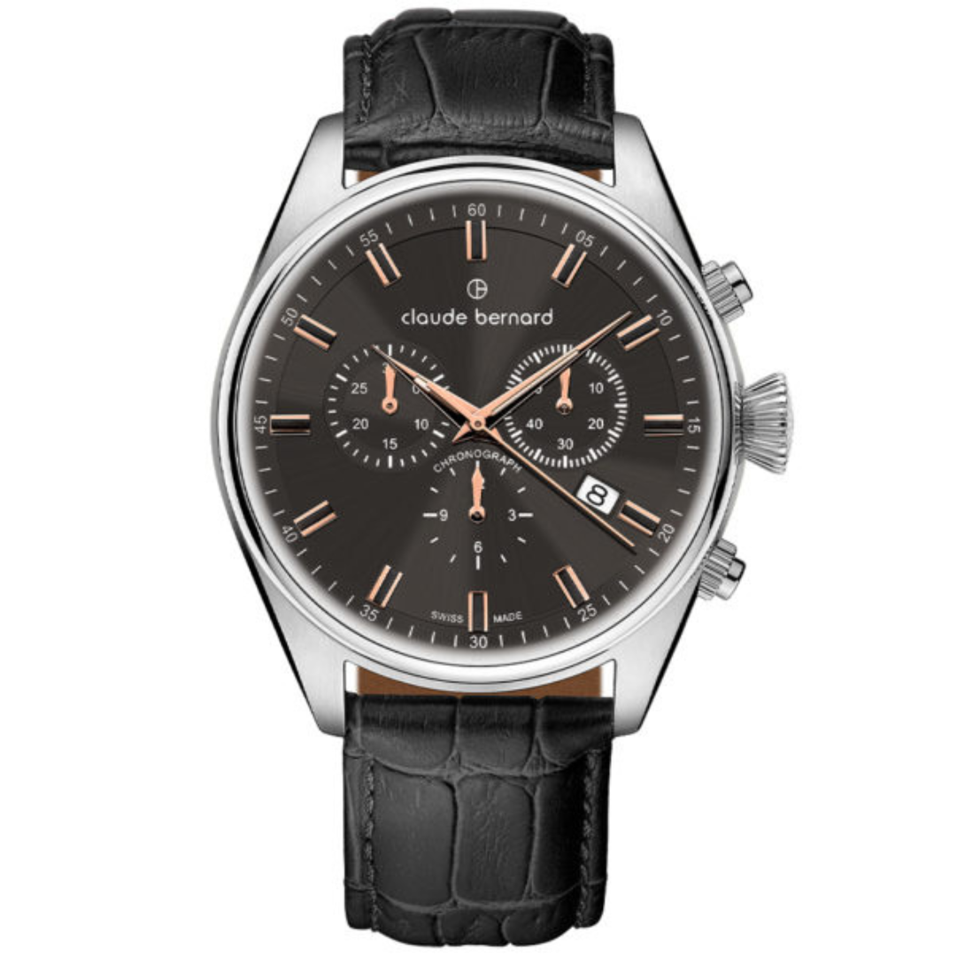 Claude Bernard Claude Bernard Proud Heritage Chronograph - 10254 3C GIR-chronolounge