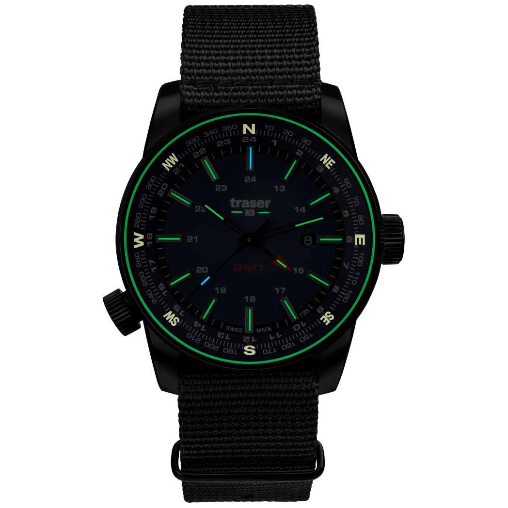 Traser P68 Pathfinder GMT Green - 109035-chronolounge