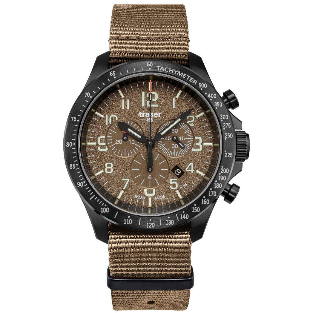 Traser P67 Officer Pro Chrono Khaki - 109459-chronolounge