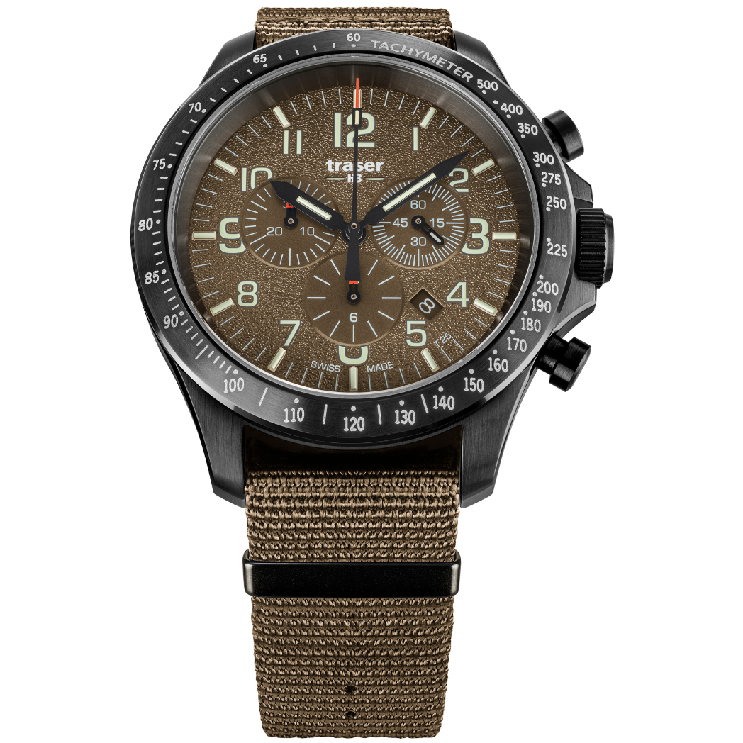 Traser P67 Officer Pro Chrono Khaki - 109459-chronolounge