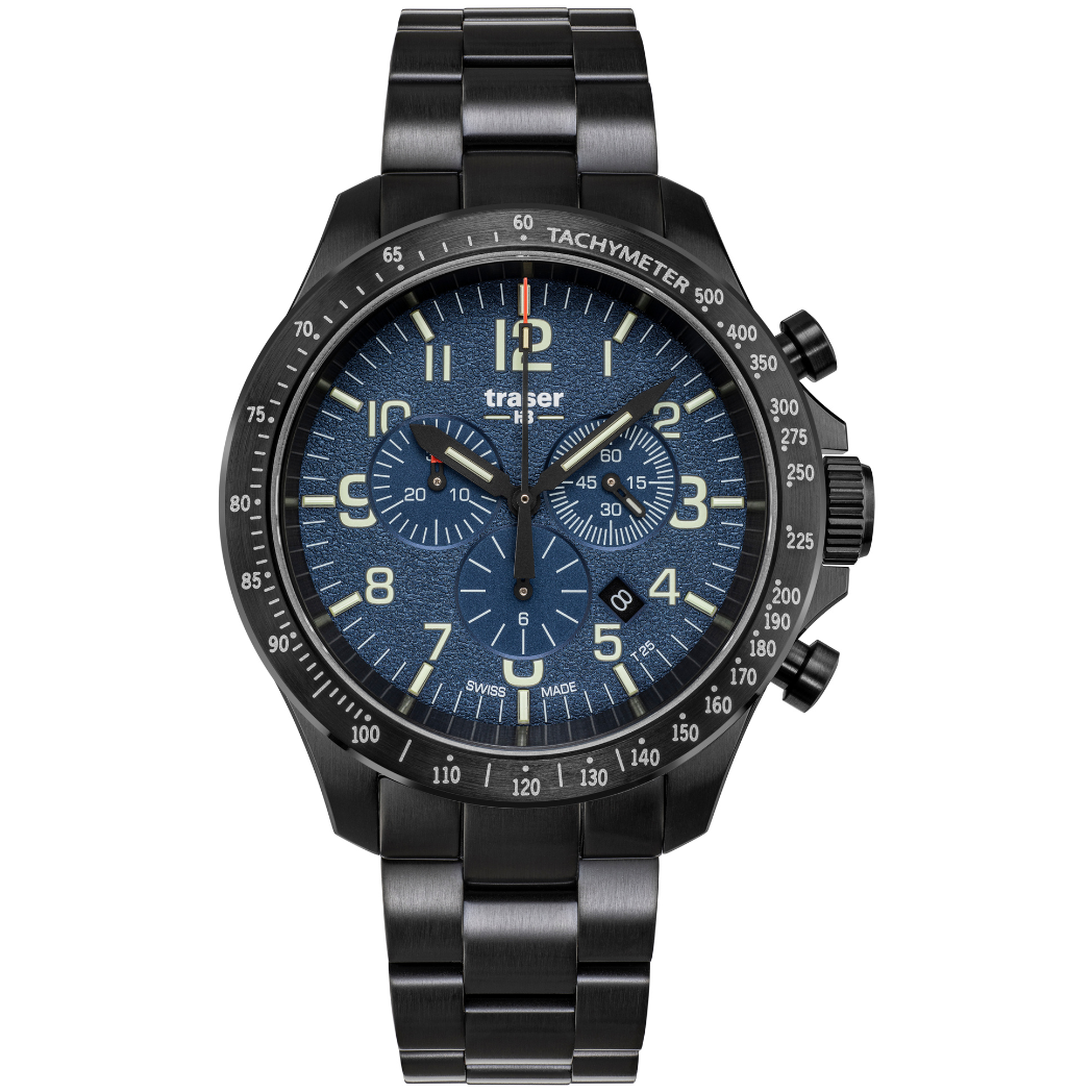 Traser P67 Officer Pro Chrono Blue - 109462-chronolounge