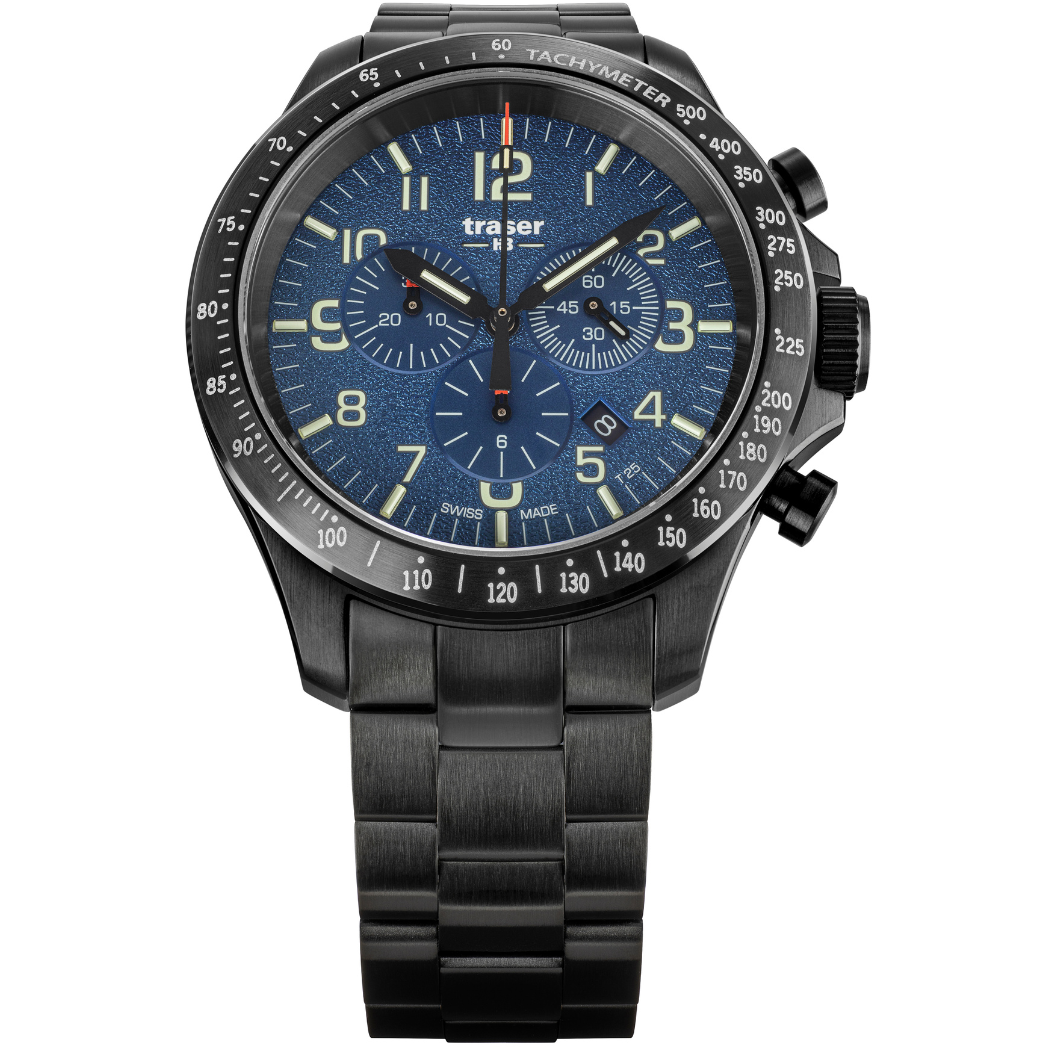 Traser P67 Officer Pro Chrono Blue - 109462-chronolounge