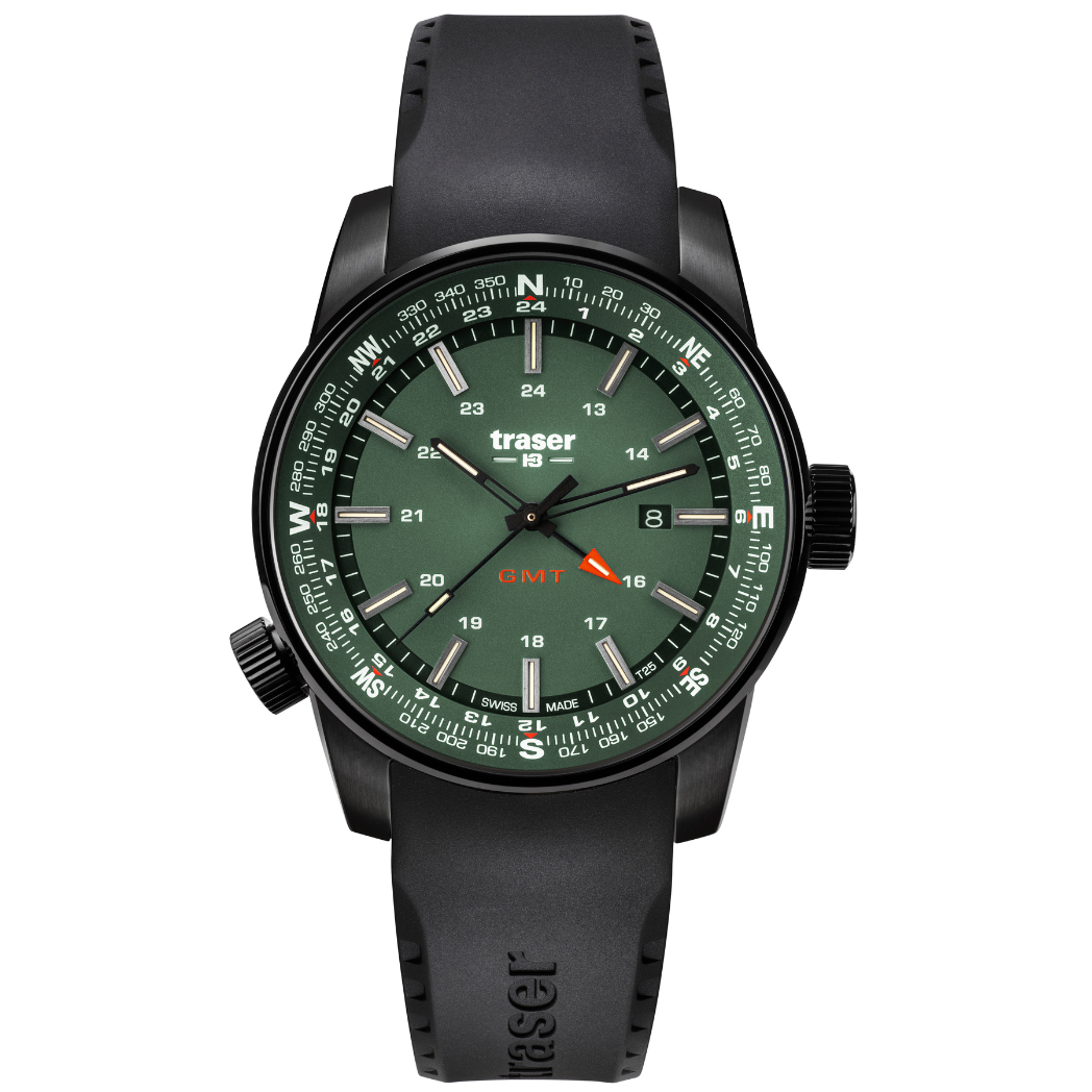 Traser P68 Pathfinder GMT Green - 109744-chronolounge