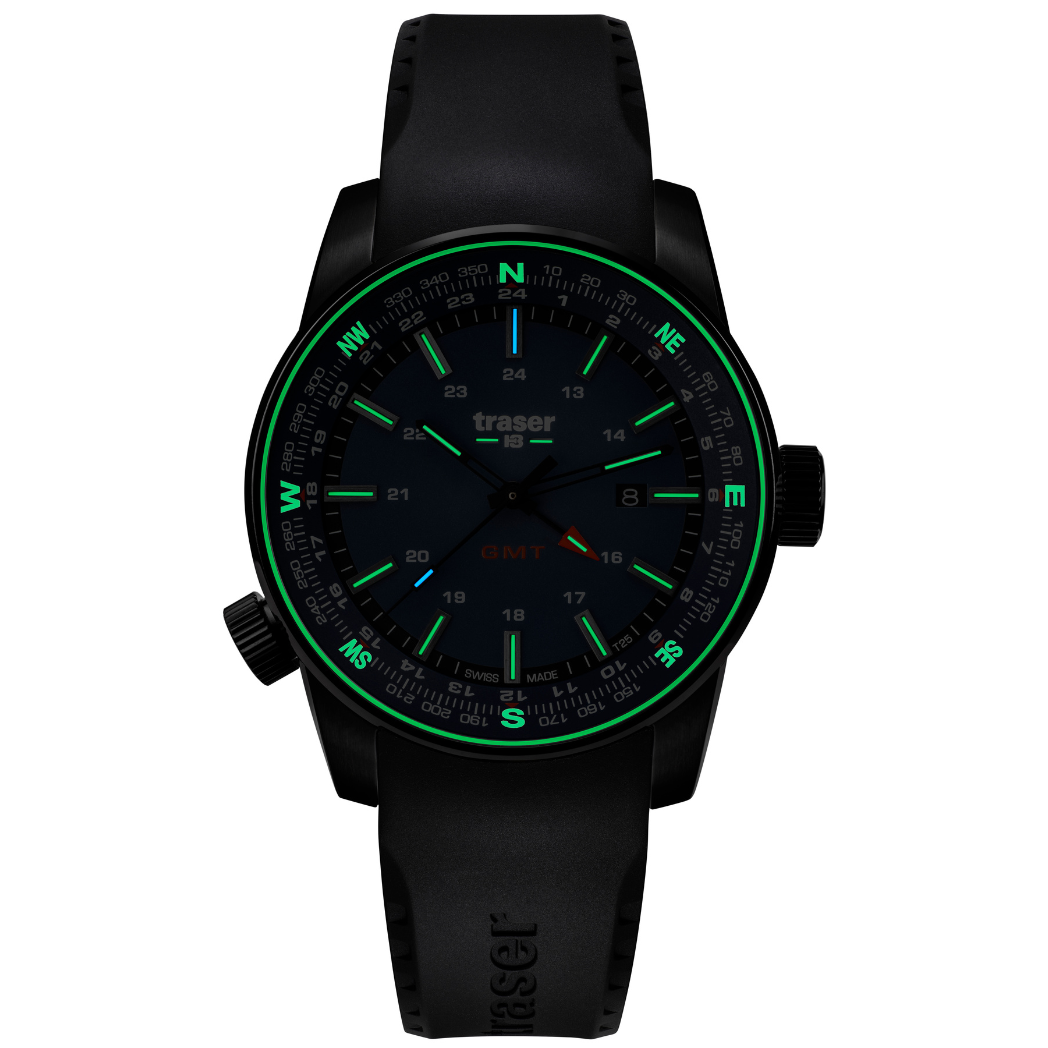 Traser P68 Pathfinder GMT Green - 109744-chronolounge