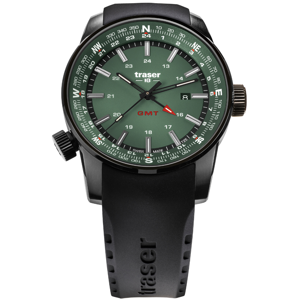 Traser P68 Pathfinder GMT Green - 109744-chronolounge