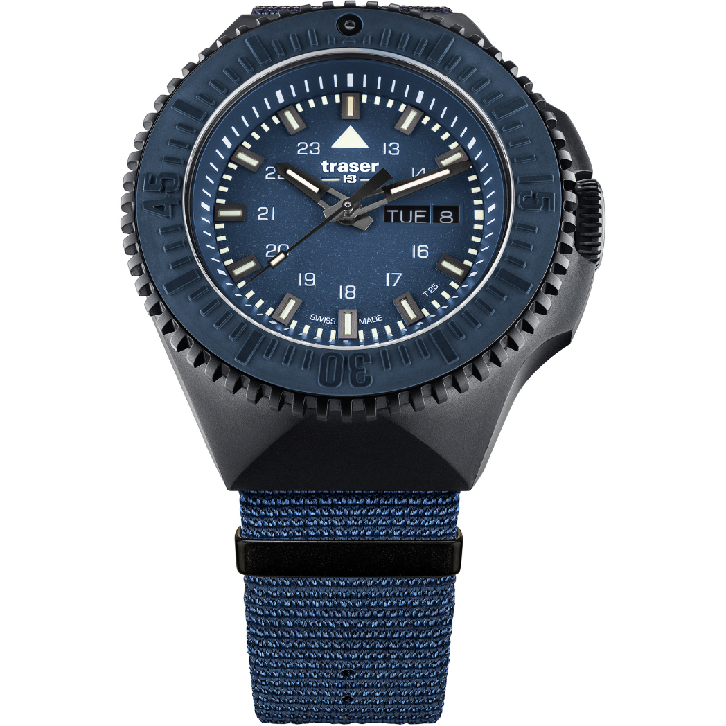 Traser P69 Black Stealth Blue - 109856-chronolounge