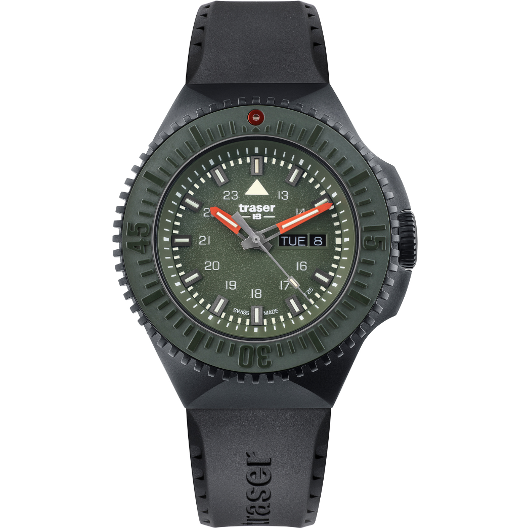 Traser P69 Black Stealth Green - 109859-chronolounge