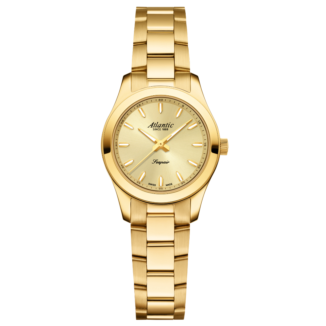 Atlantic Seapair Lady | Gelbgold PVD/Champagner - 20335.45.31-chronolounge