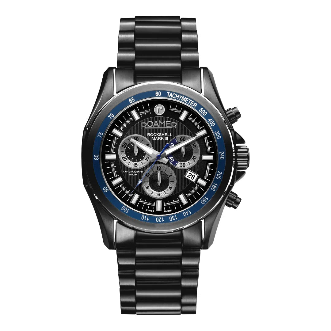 Roamer Rockshell Mark III Chrono - 220837 45 85 50-chronolounge