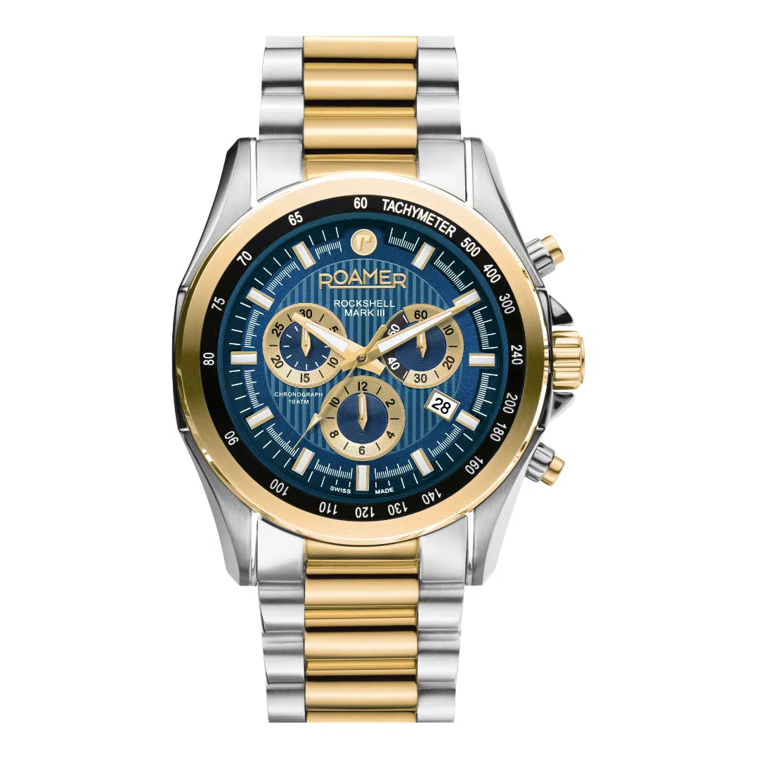 Roamer Rockshell Mark III Chrono - 220837 48 45 20-chronolounge