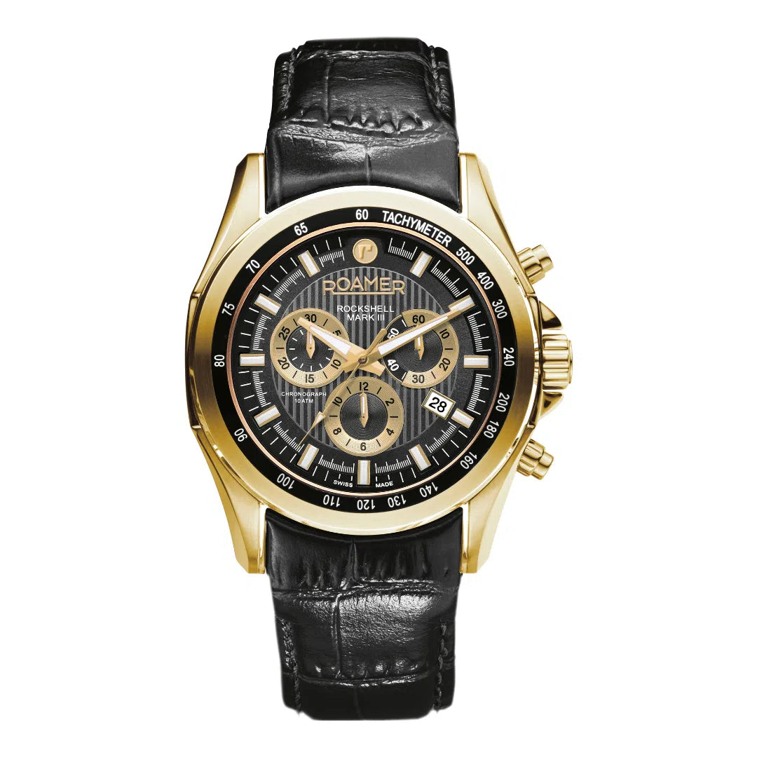 Roamer Rockshell Mark III Chrono - 220837 48 55 02-chronolounge