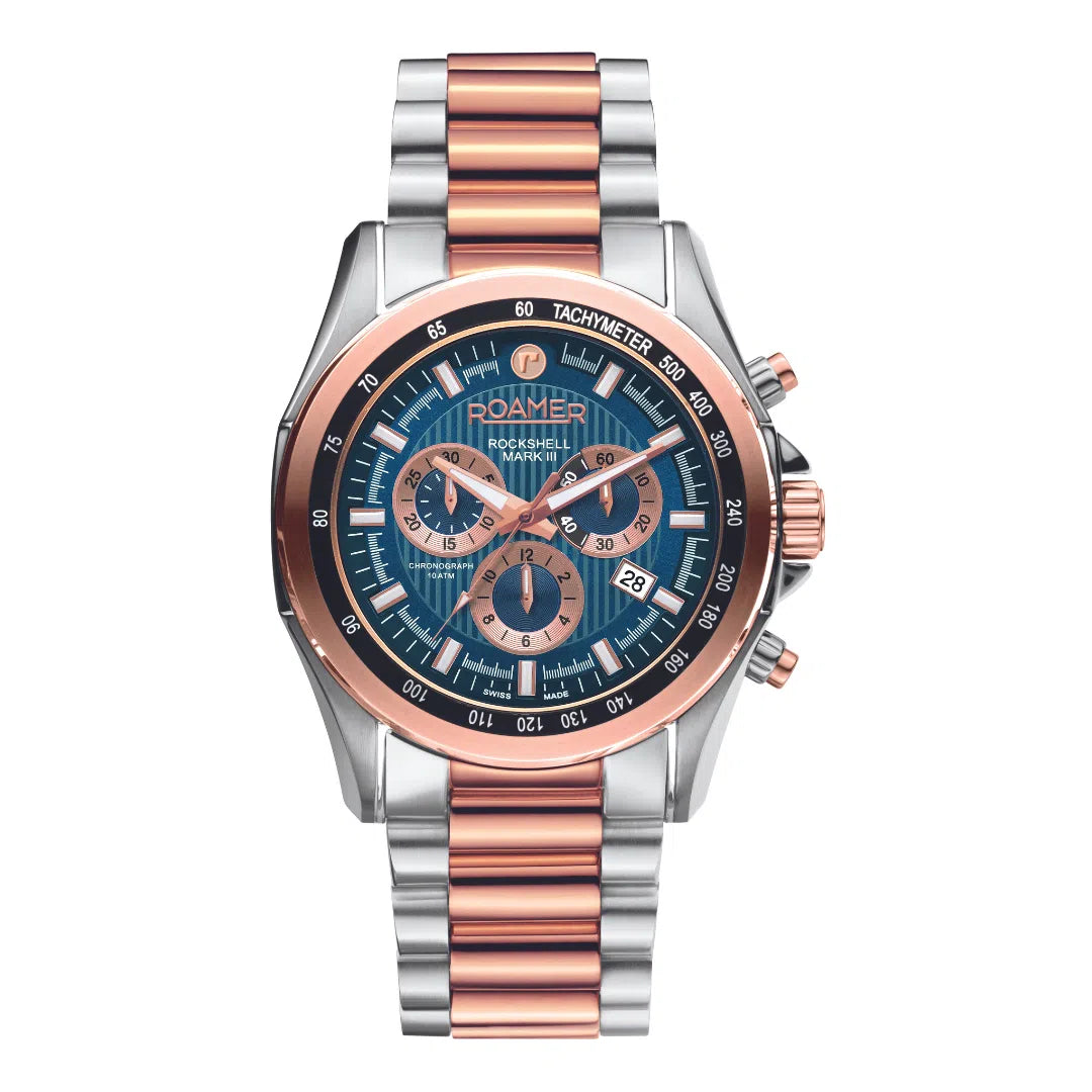 Roamer Rockshell Mark III Chrono - 220837 49 45 20-chronolounge