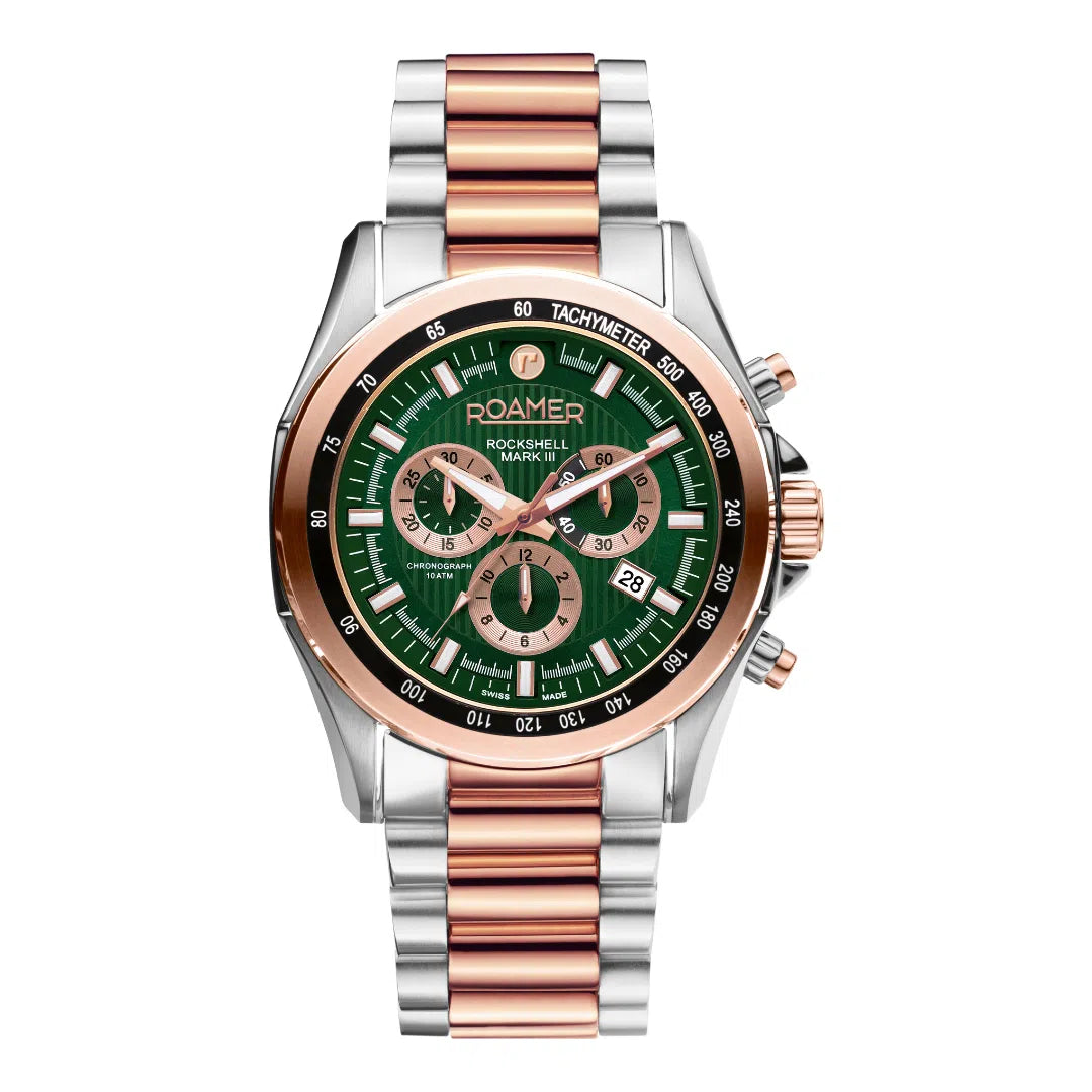 Roamer Rockshell Mark III Chrono - 220837 49 75 20-chronolounge