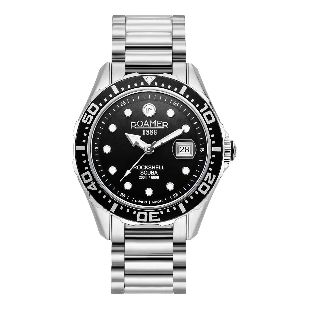 Roamer Rockshell Mark III Scuba - 220858 41 85 50-chronolounge