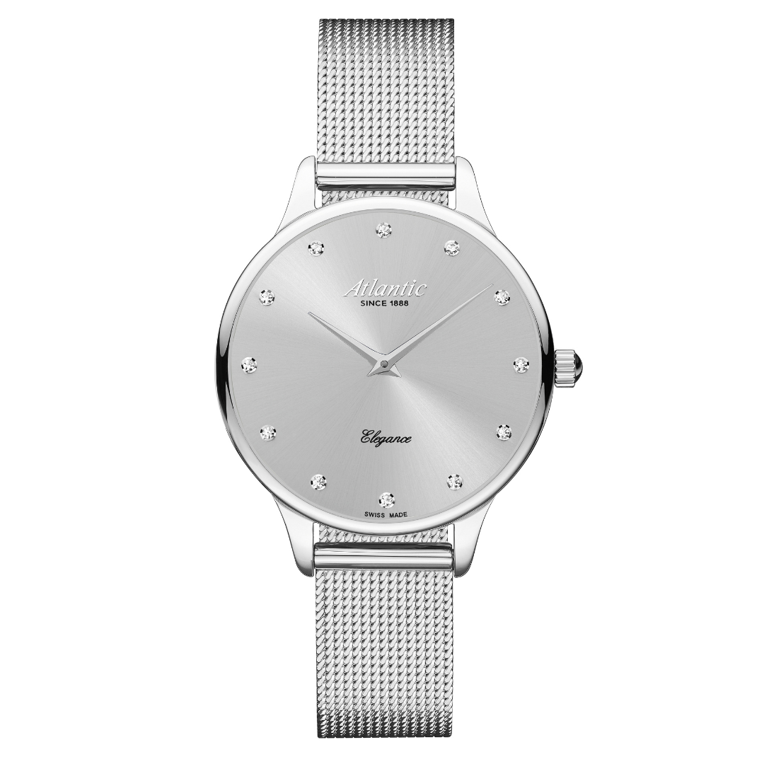 Atlantic Eleganz Classic Sparkle Silver Steel - 29038.41.27MB-chronolounge