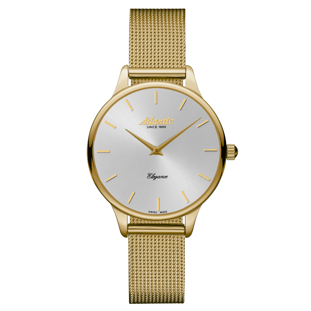 Atlantic Eleganz Classic Index Gelbgold PVD - 29038.45.21MB-chronolounge