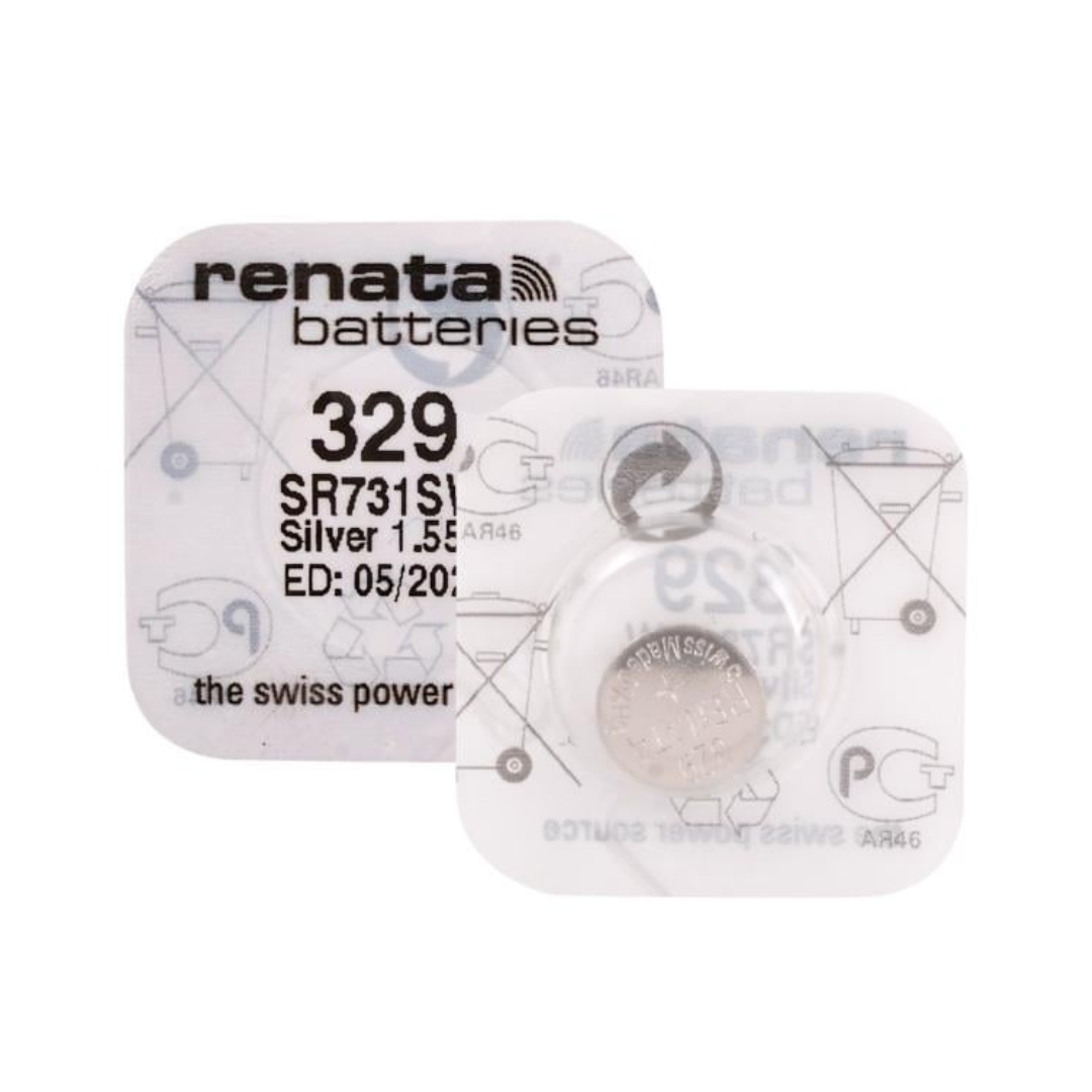 Renata 329 (SR731SW) Knopfzellen Batterie Silberoxid