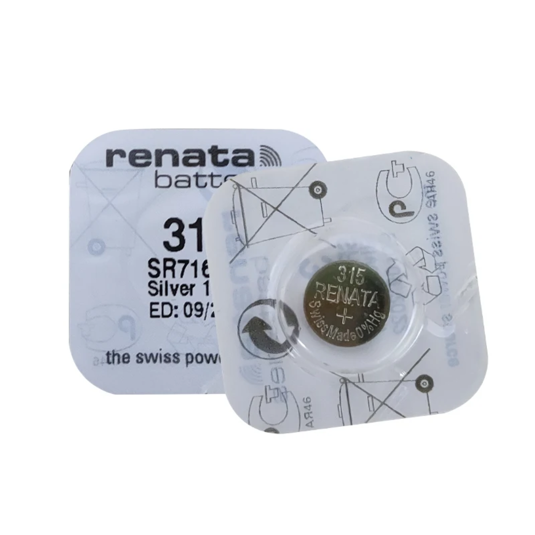 Renata 315 (SR716SW) Knopfzellen Batterie Silberoxid