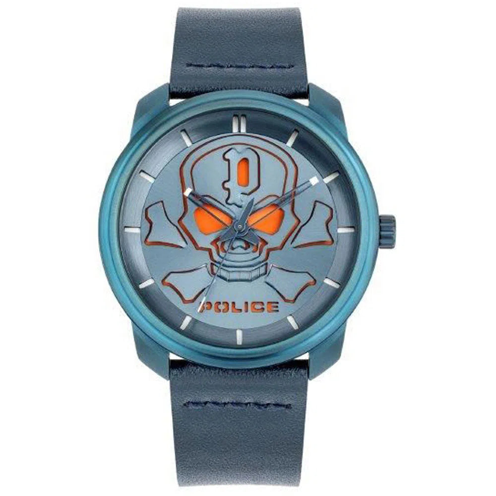 Police Uhr PL.15714JSBL/03 Herren Blau-chronolounge