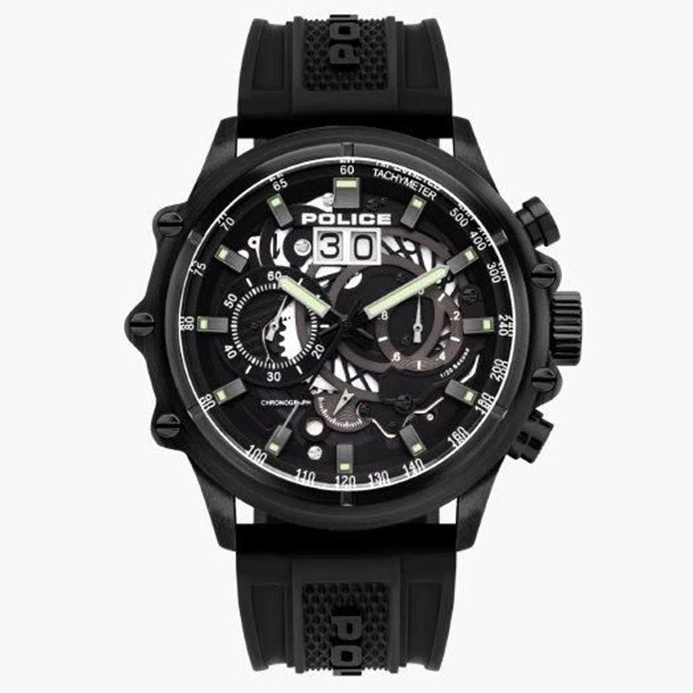 Police Uhr PL.16018JSB/02P Herren Schwarz-chronolounge