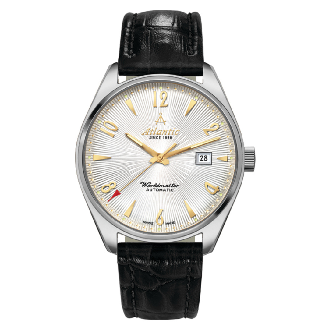 Atlantic Worldmaster Art-Déco Automatik Silver Bico - 51752.41.25G-chronolounge