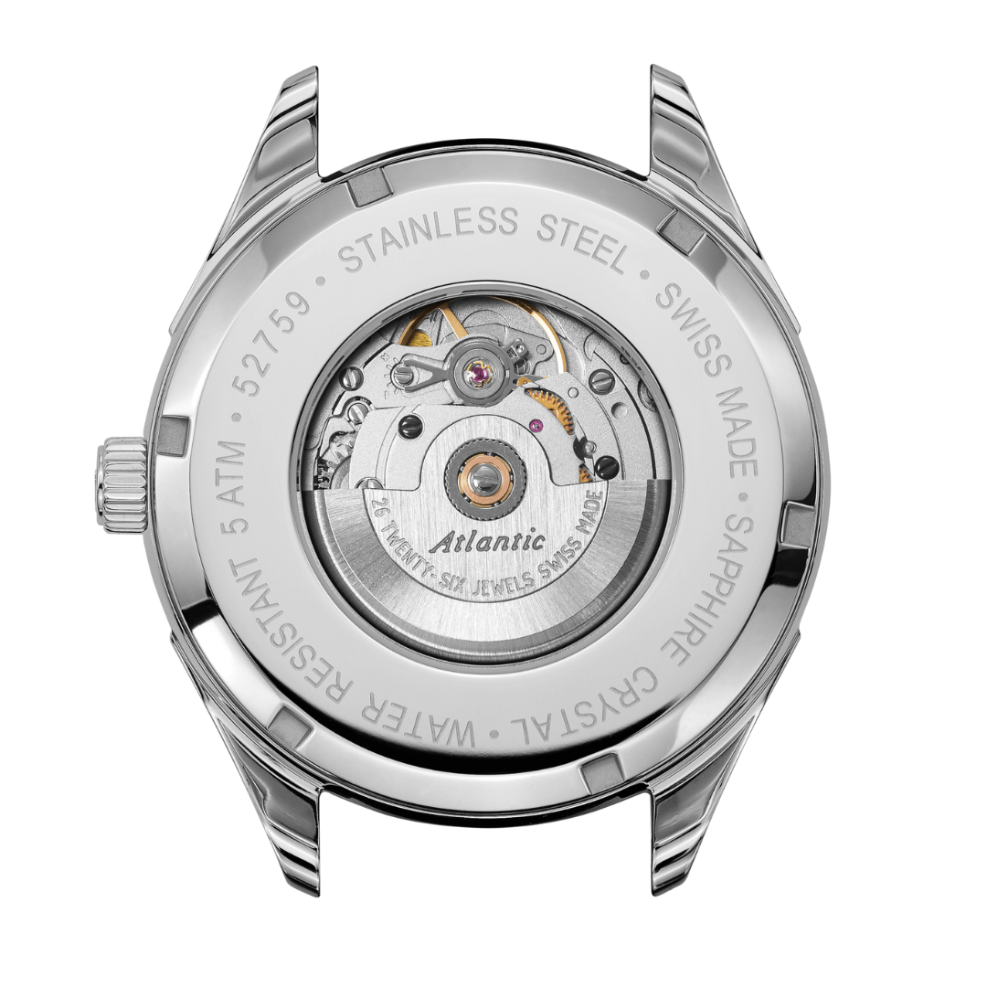 Atlantic Worldmaster Automatik Pilot Classic Edition | Weiss - 52752.41.93-chronolounge