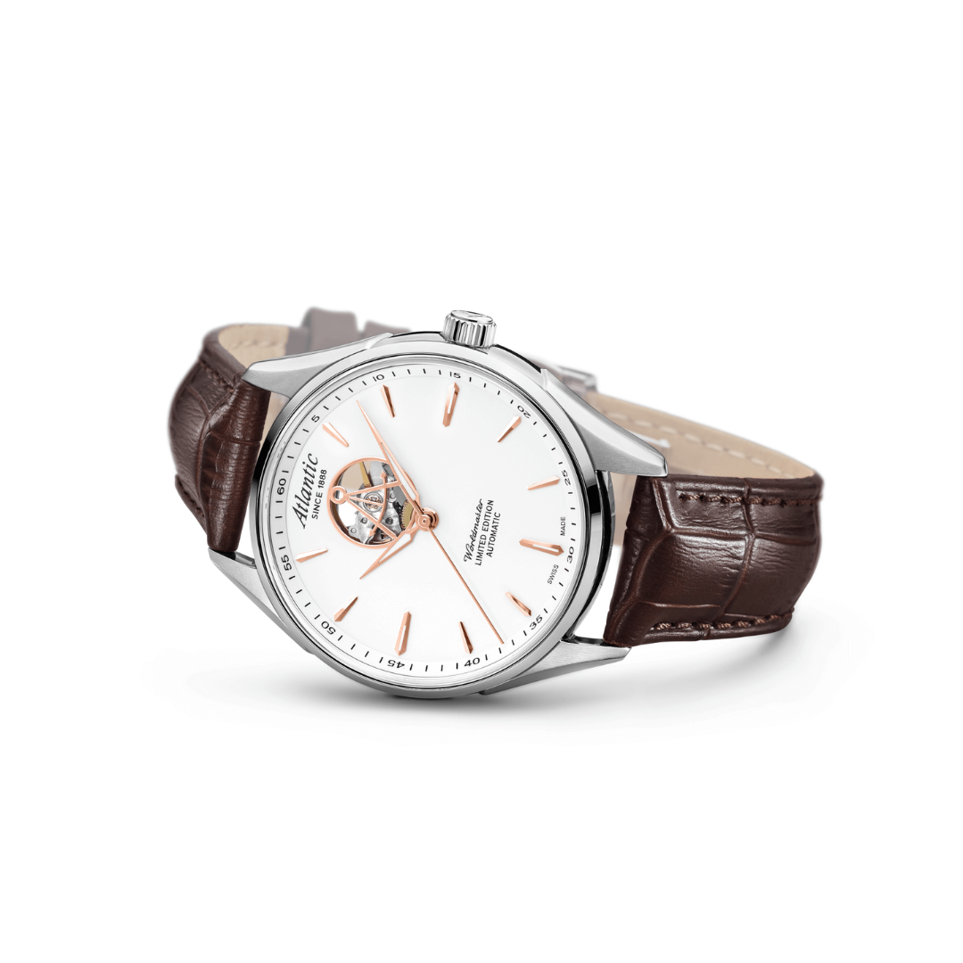 Atlantic Worldmaster Automatik Open Heart LE Roségold - 52780.41.21R-chronolounge