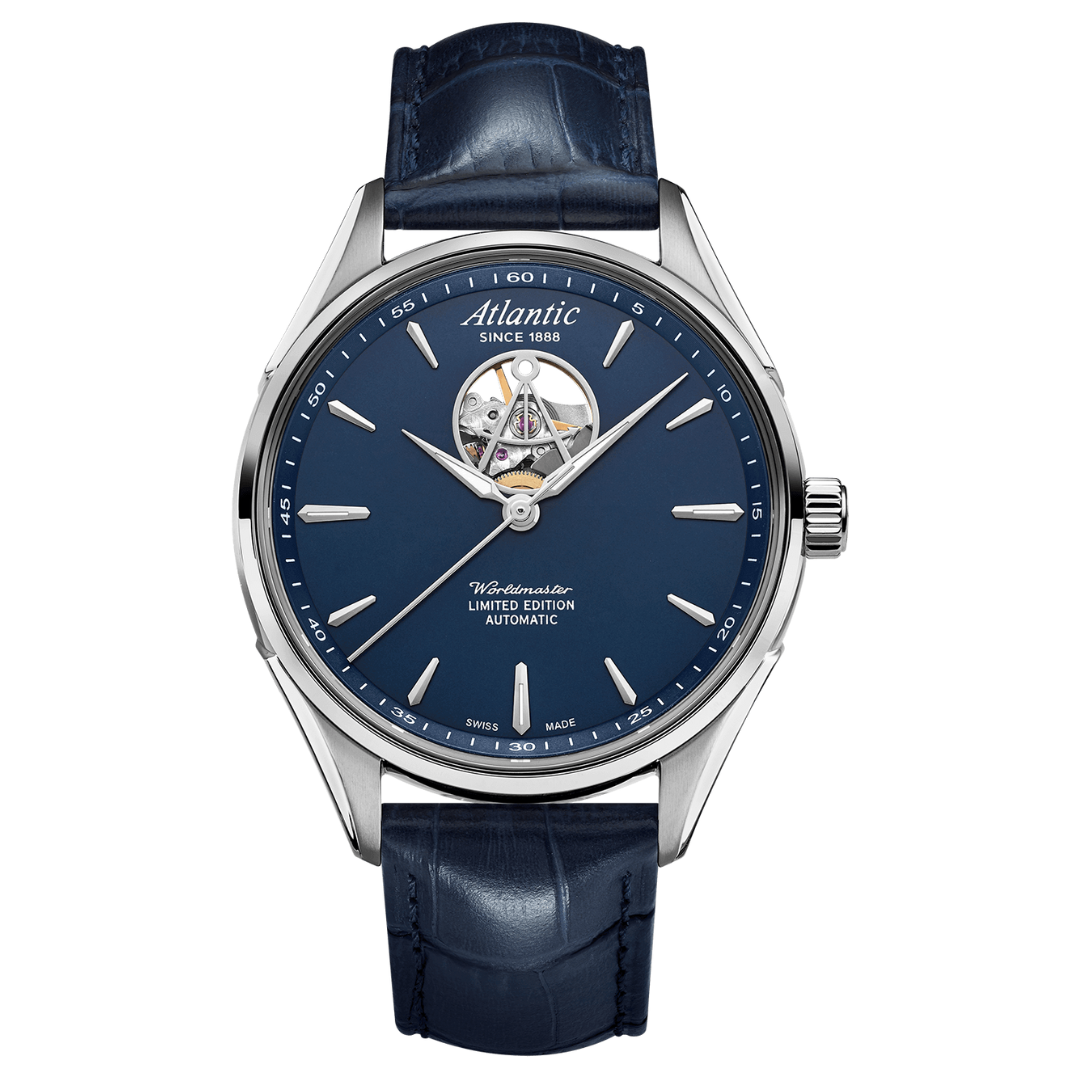 Atlantic Worldmaster Automatik Open Heart Limited Edition Blau - 52780.41.51-chronolounge