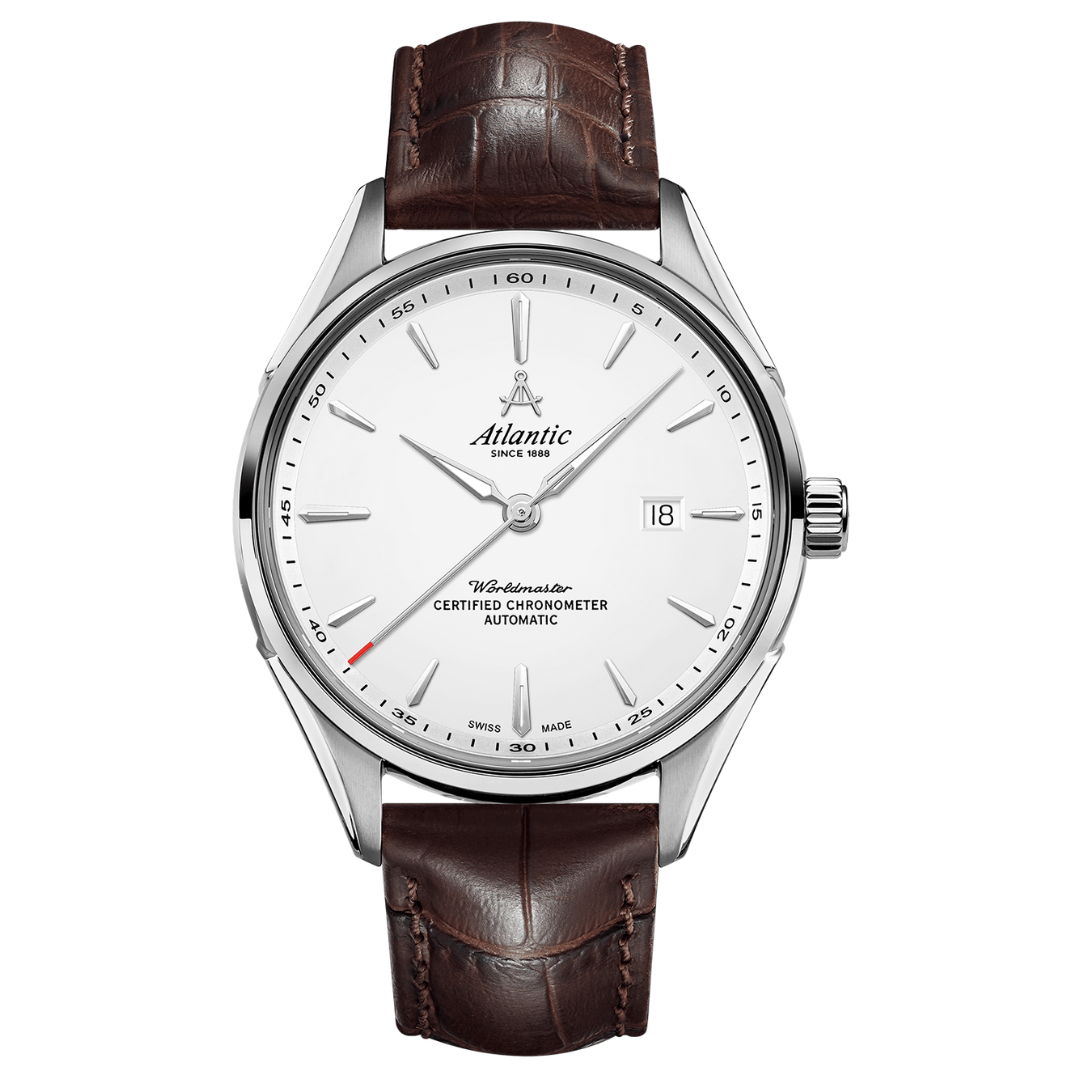 Atlantic Worldmaster COSC Chronometer Edition Weiss - 52781.41.21-chronolounge