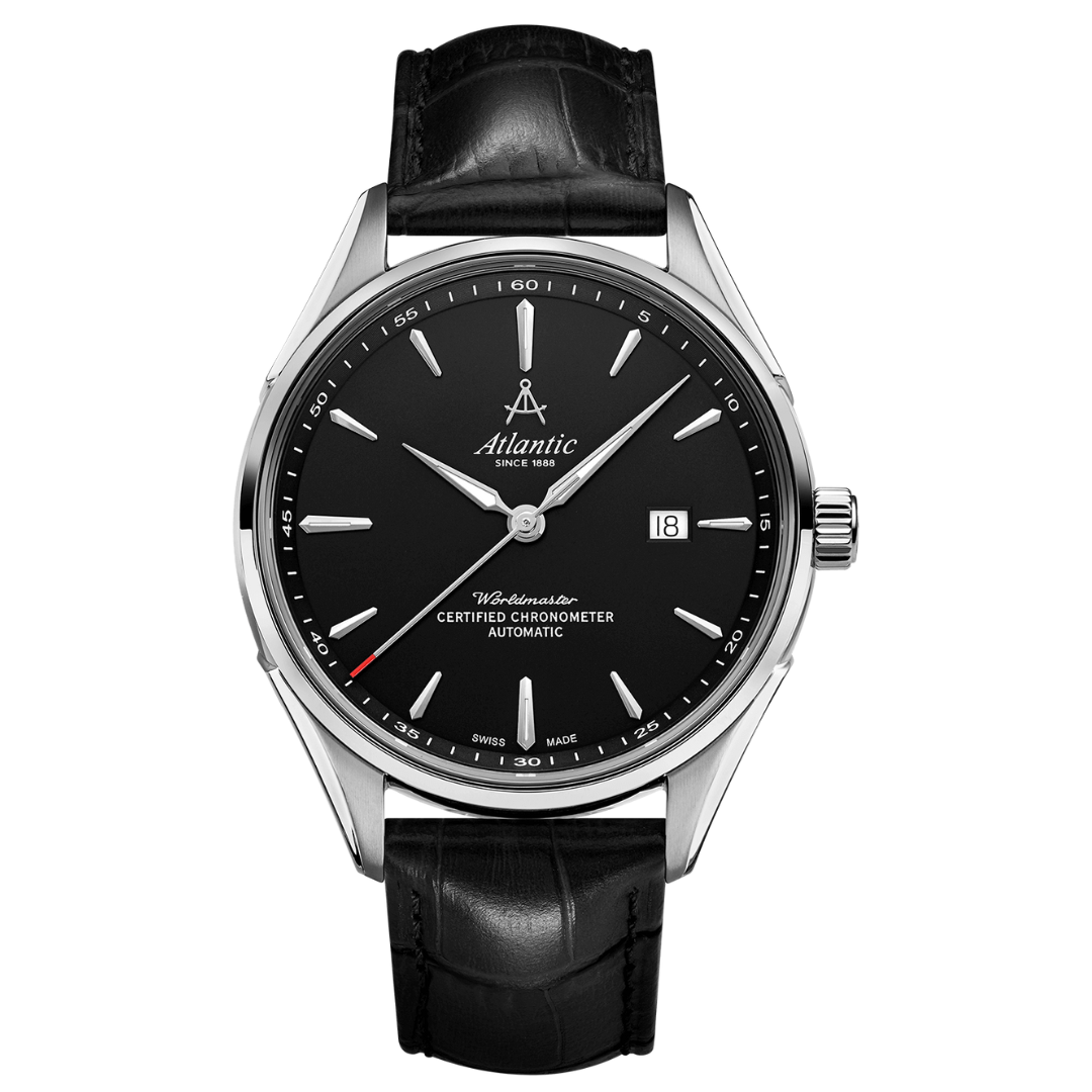 Atlantic Worldmaster COSC Chronometer Edition Schwarz - 52781.41.61-chronolounge