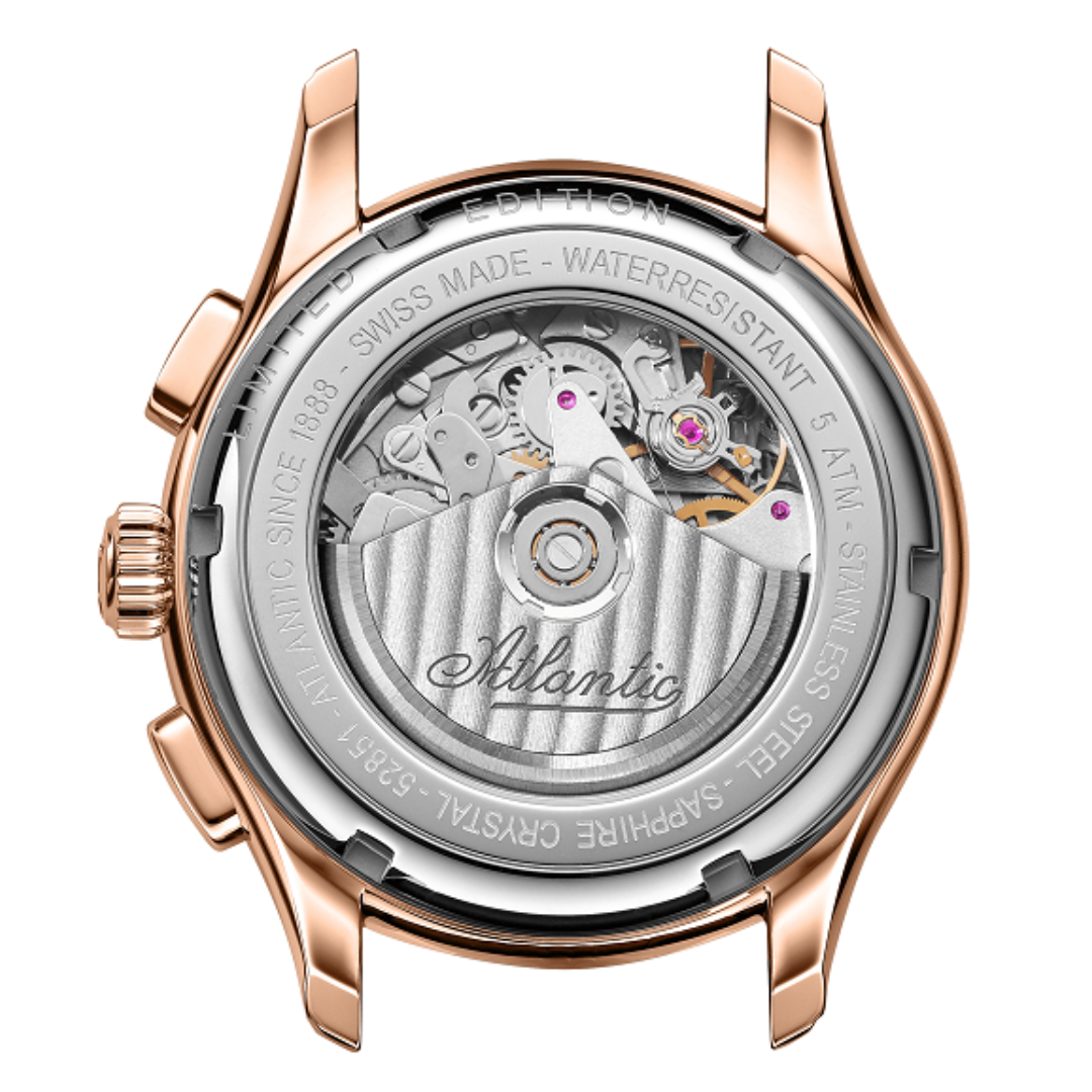 Atlantic Worldmaster Automatik Mondphasen | Chronograph Roségold | Limitierte Auflage, beschränkte Auflage - 52851.44.25-chronolounge