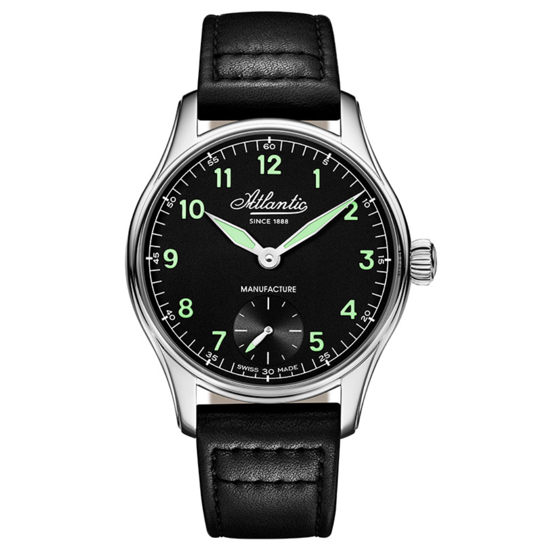 Atlantic Worldmaster Mechanisches Manufakturkaliber ATL | 2 | Schwarz - 52952.41.63-chronolounge