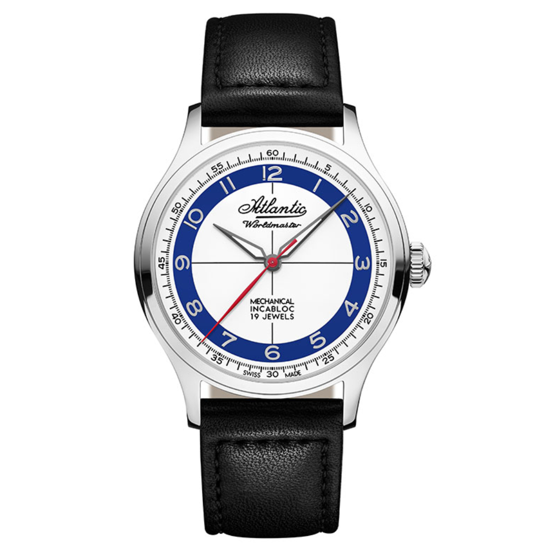 Atlantic Worldmaster Original mechanisch | Weiss - 53680.41.13-chronolounge