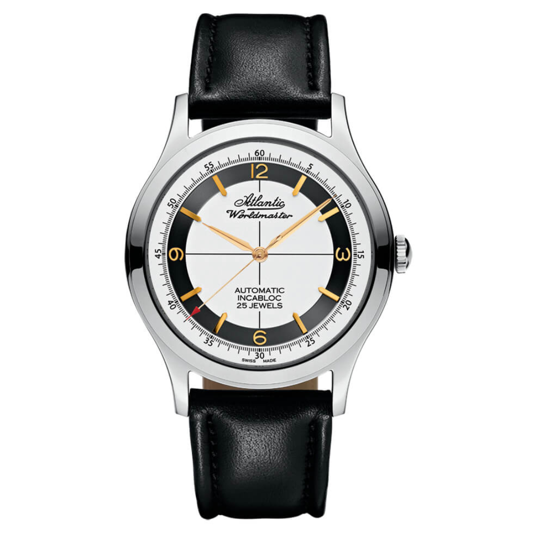 Atlantic Worldmaster Original Automatik | Zifferblatt in Silber und Anthrazit - 53754.41.25G-chronolounge