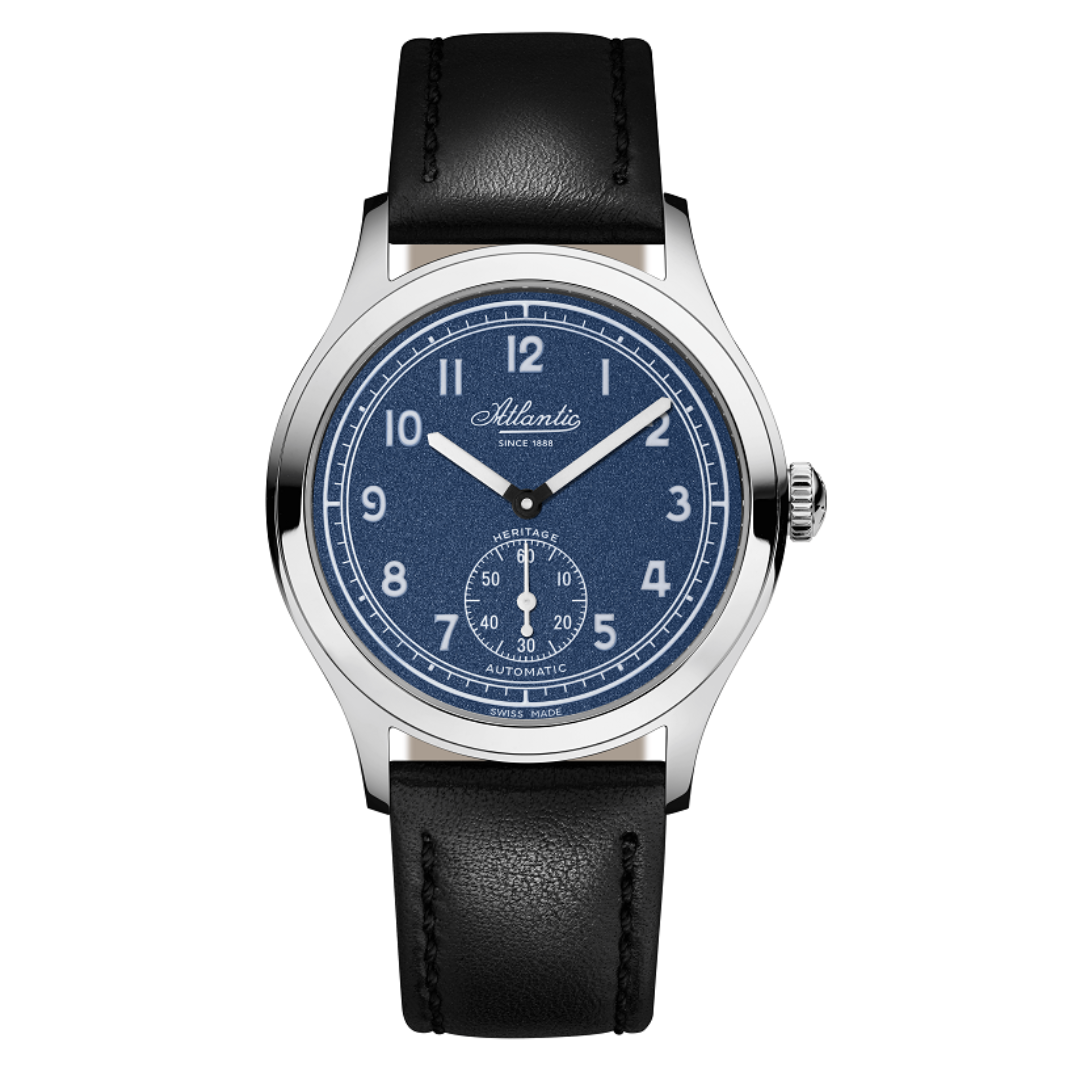 Atlantic Worldmaster Original Heritage Kleine Sekunde | Marineblau - 53760.41.53-chronolounge