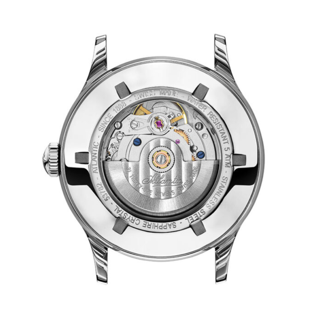 Atlantic Worldmaster Original Power Reserve Automatik | Grau - 53782.41.23-chronolounge