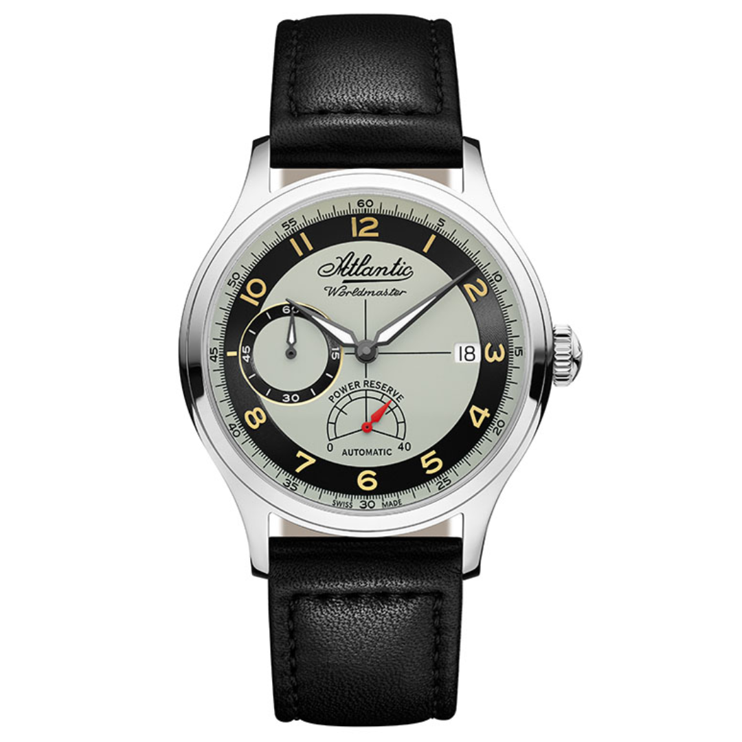 Atlantic Worldmaster Original Power Reserve Automatik | Grau - 53782.41.23-chronolounge