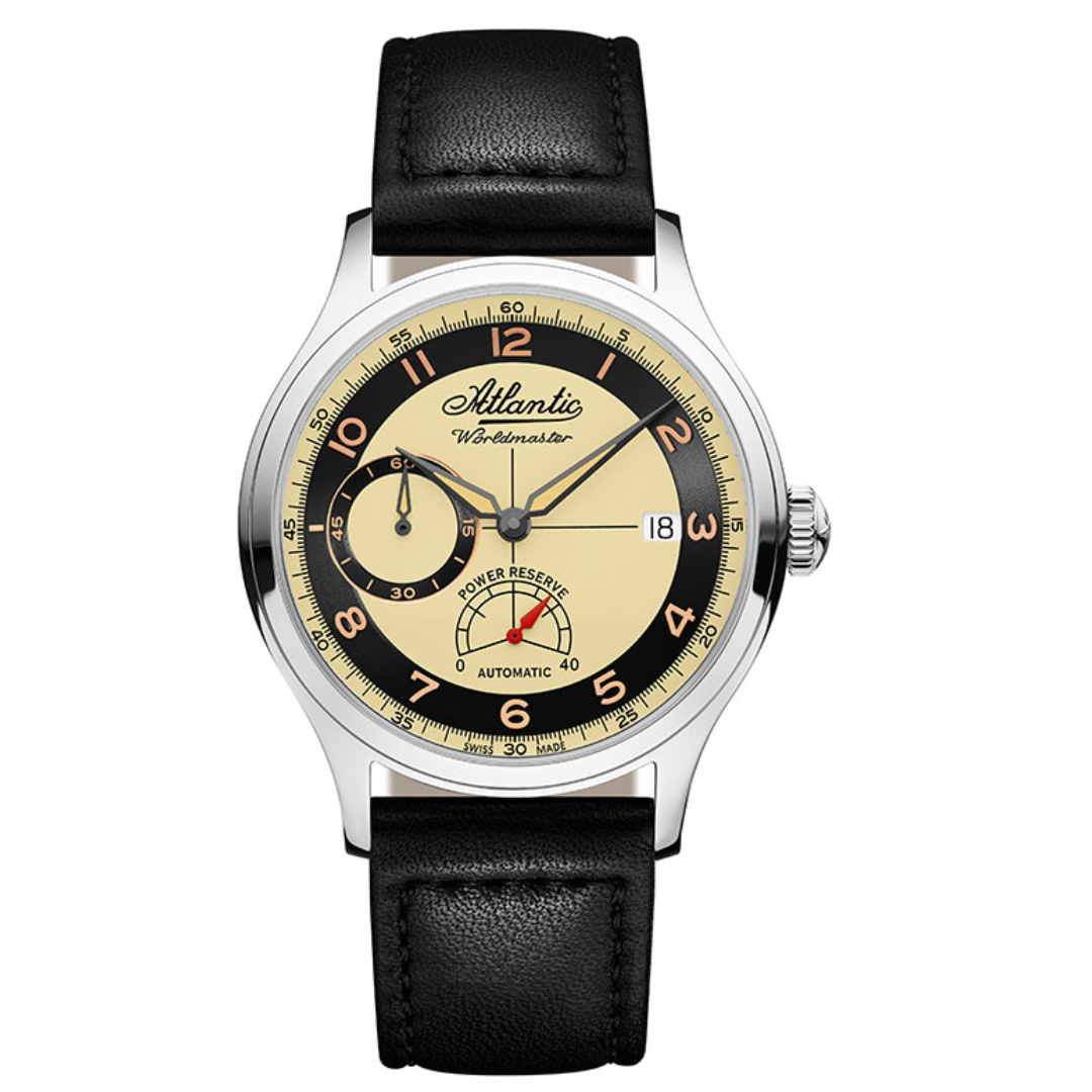 Atlantic Worldmaster Original Power Reserve Automatik | Creme - 53782.41.93RB-chronolounge