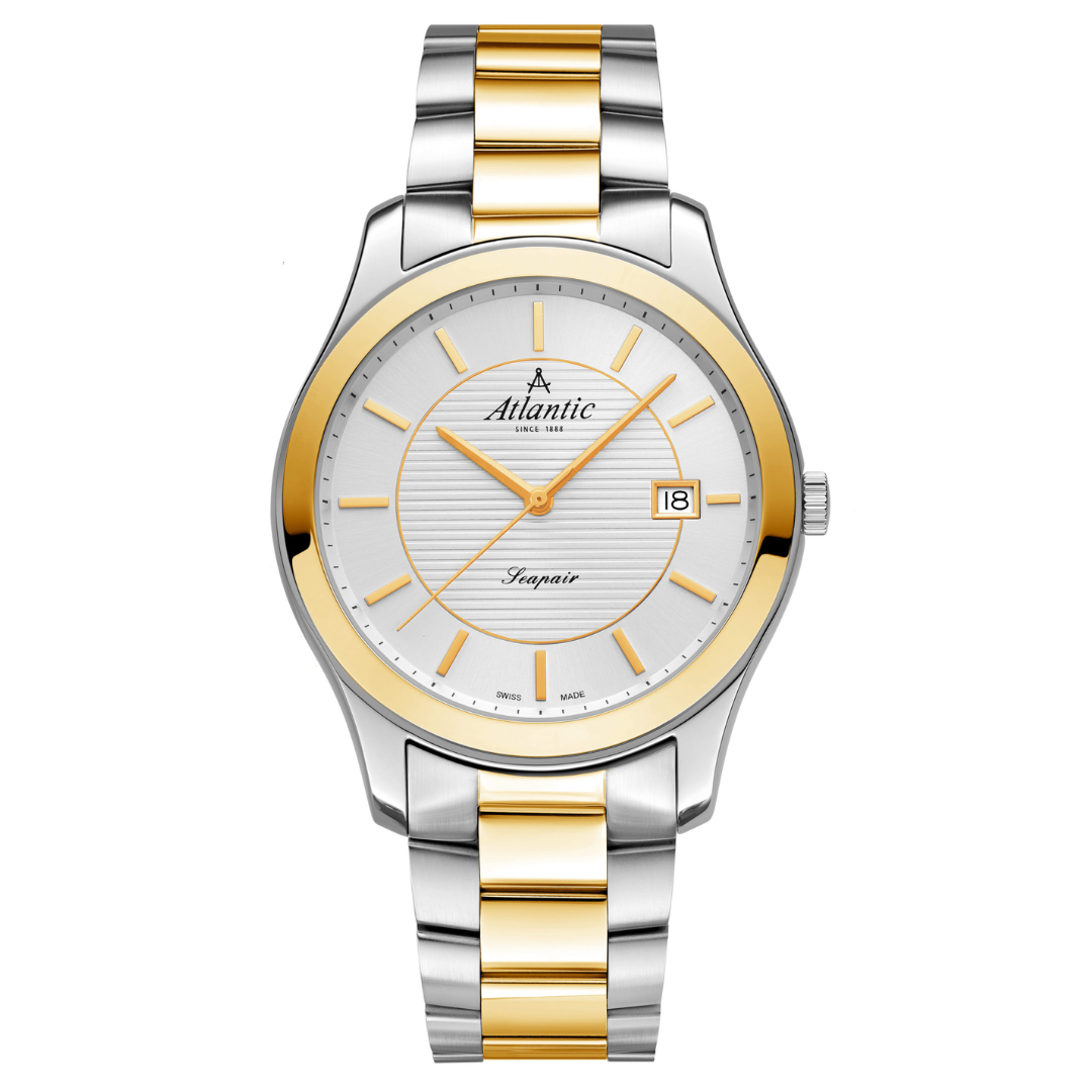 Atlantic Seapair Herren Bicolor PVD - 60335.43.21G-chronolounge