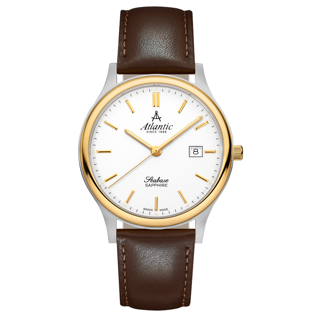 Atlantic Seabase Herrenquarz Bico Weiss - 60343.43.11-chronolounge