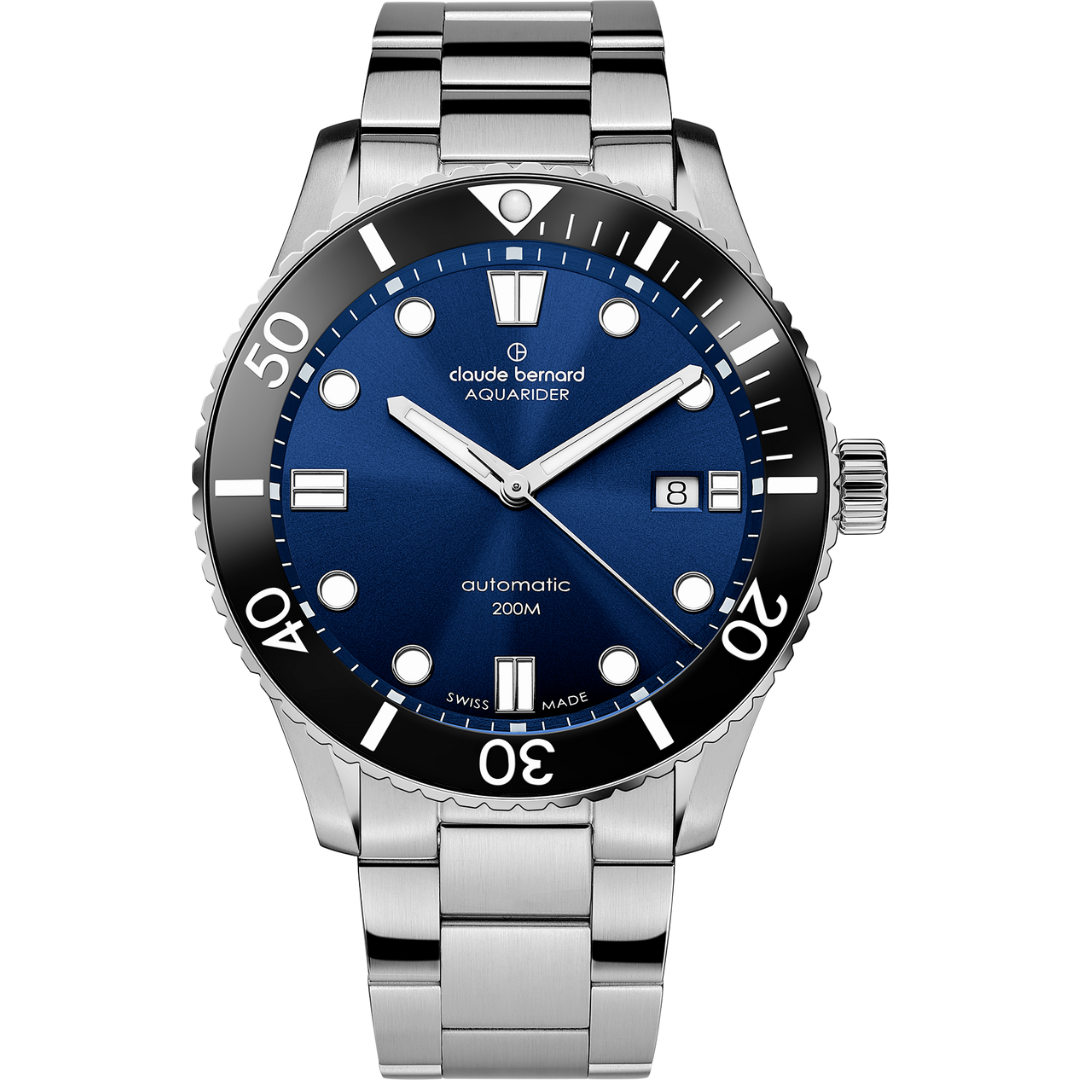 Claude Bernard Aquarider - 80129 3NBM BUIB-chronolounge