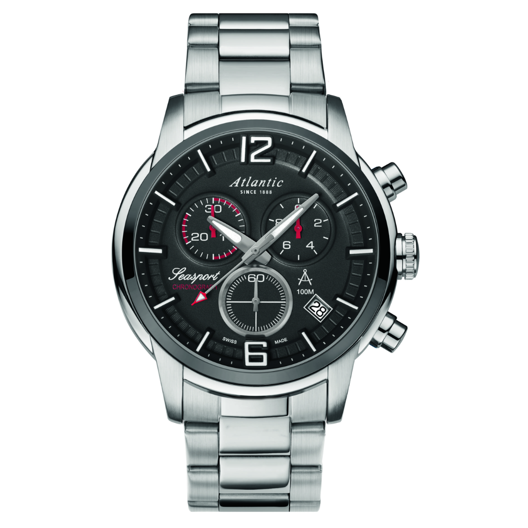 Atlantic Seasport Chronograph Anthrazitstahl - 87466.42.45-chronolounge