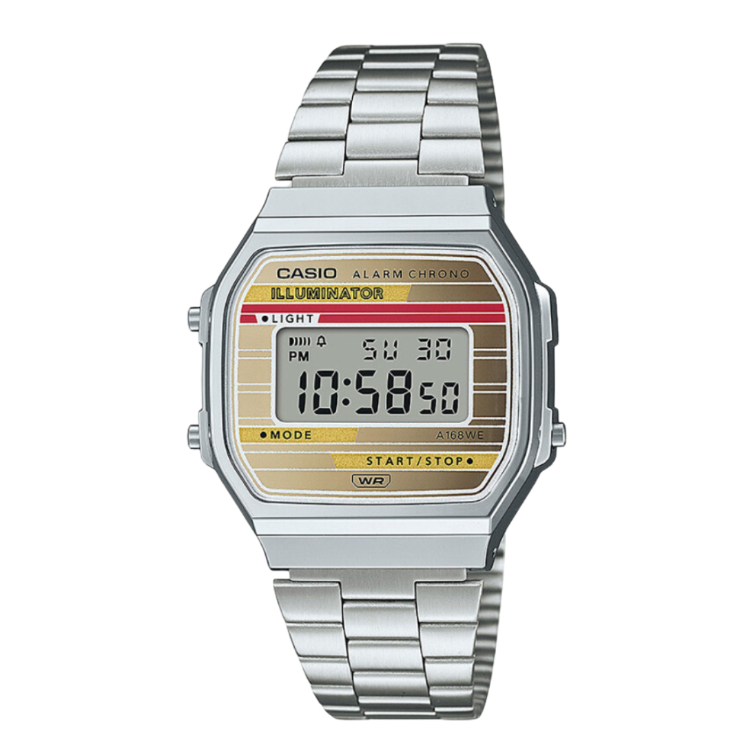 Casio Vintage Iconic - A168WEHA-9AEF-chronolounge