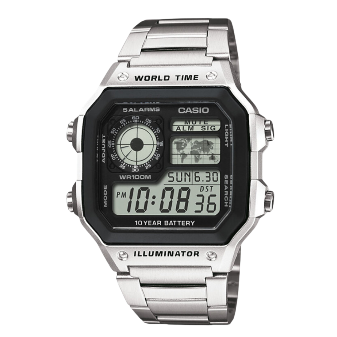 Casio Timeless Collection Men - AE-1200WHD-1AVEF-chronolounge