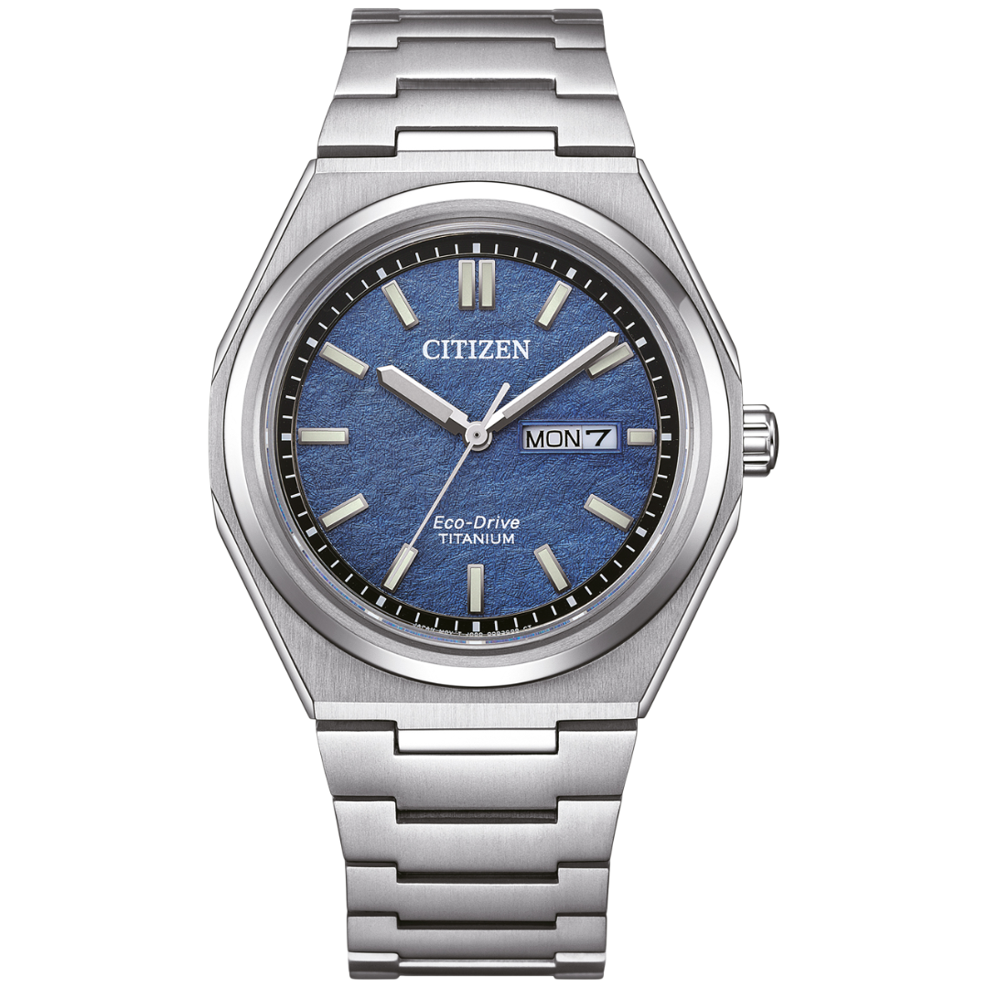 Citizen Super Titanium Gent Eco-Drive - AW0130-85LE-chronolounge