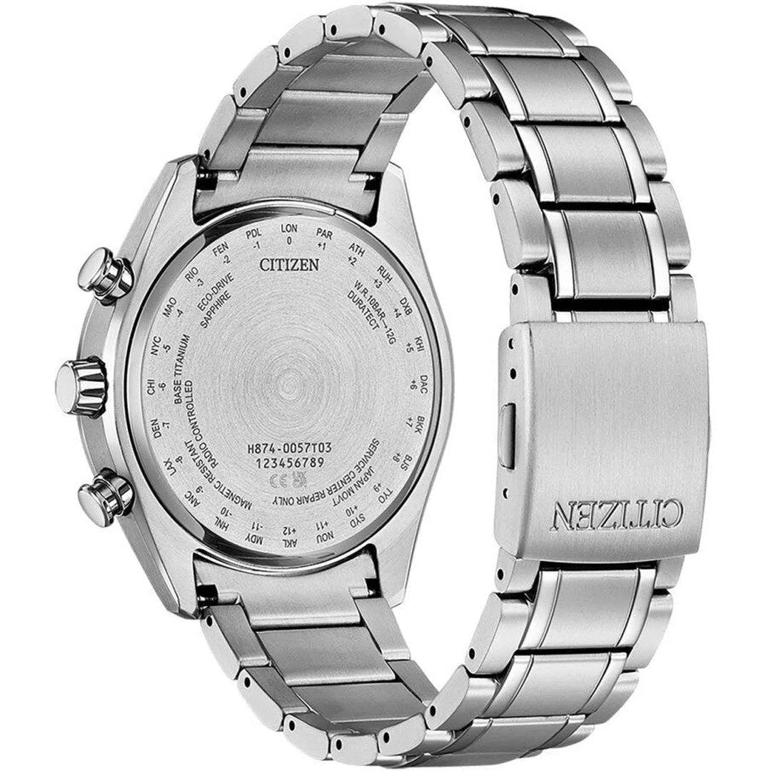 Citizen Tsuki-yomi A-T Eco-Drive Radio Controlled Moonphase - BY1010-81H-chronolounge