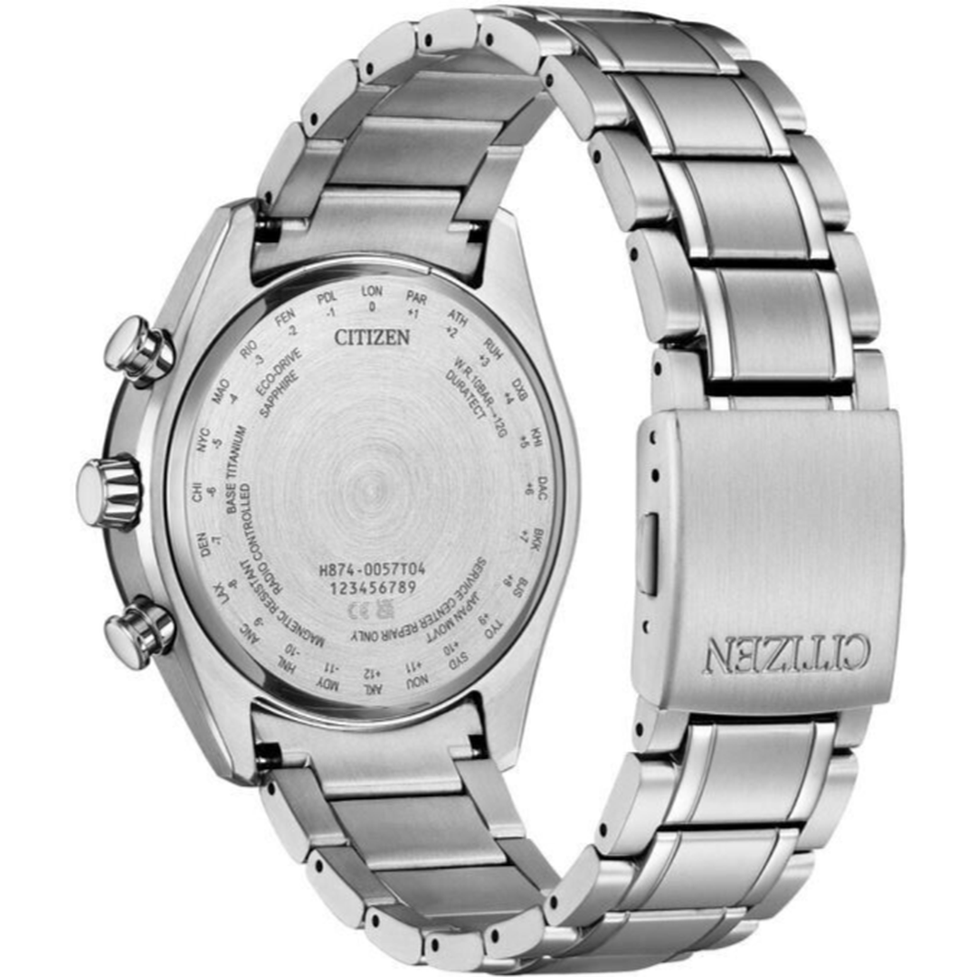 Citizen Tsuki-yomi A-T Eco-Drive Radio Controlled Moonphase - BY1018-80X-chronolounge