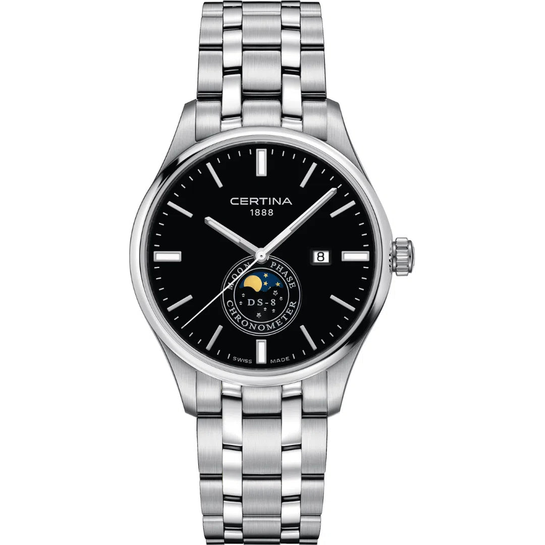 Certina DS-8 Moon Phase - C033.457.11.051.00-chronolounge