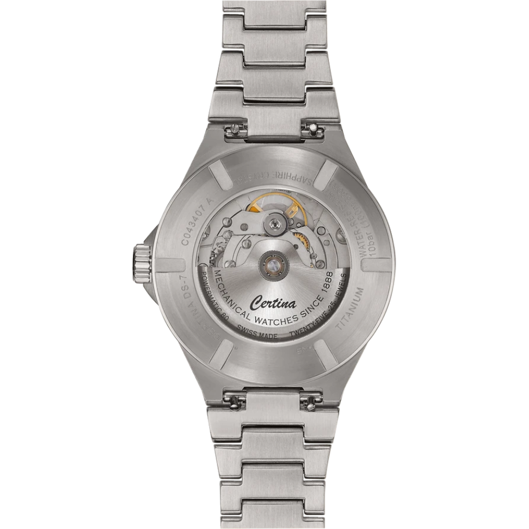 Certina DS-7 Powermatic 80 Titanium - C043.407.44.041.00-chronolounge